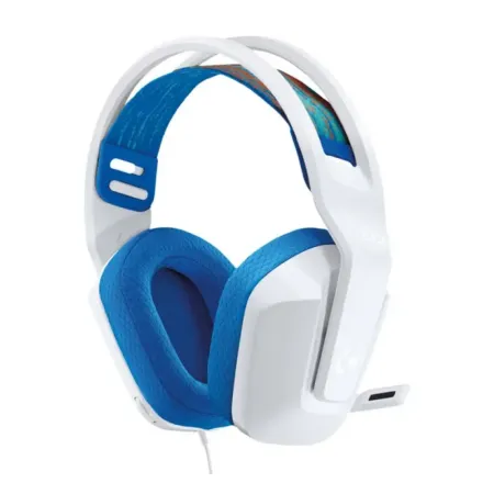 Logitech G335 Kablolu Oyuncu Kulaklığı Beyaz