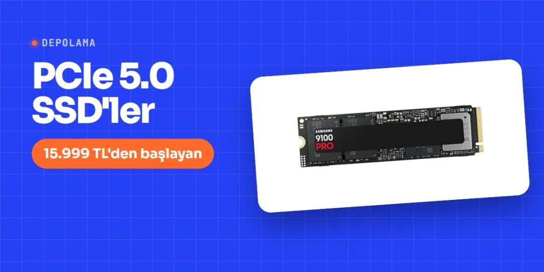 PCIe 5.0 NVMe SSD'ler